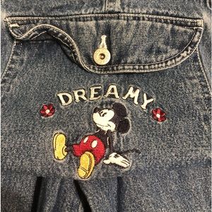 Cute Mickey Mouse overalls